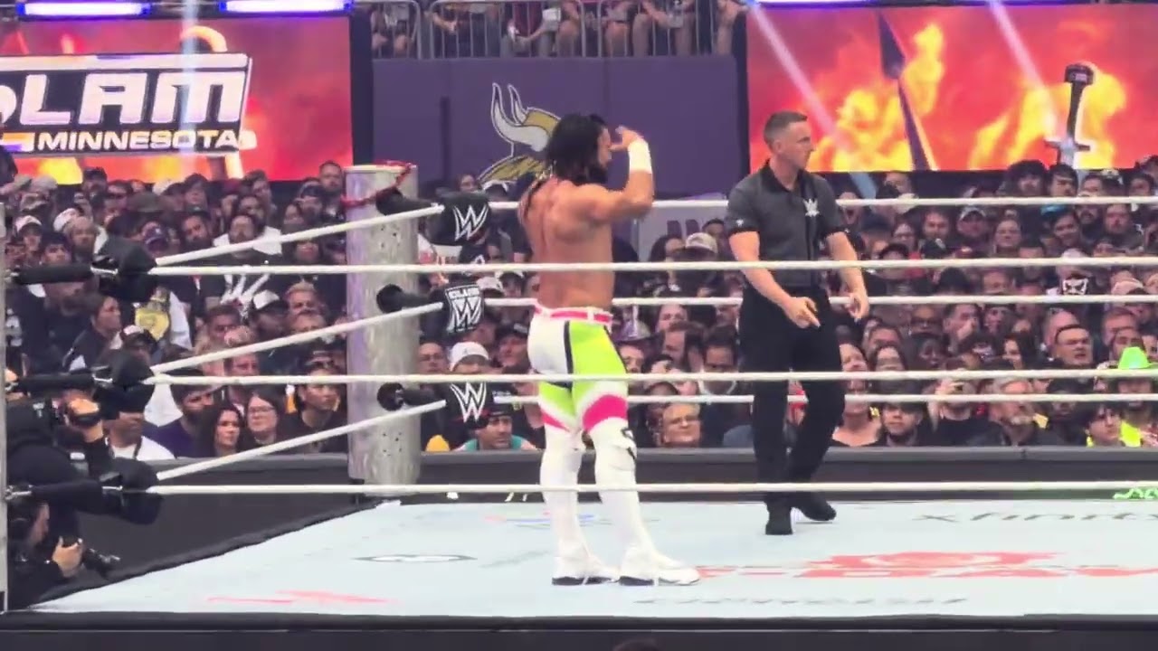 Roman Reigns vs Seth Rollins Part 1 - SummerSlam Part 1