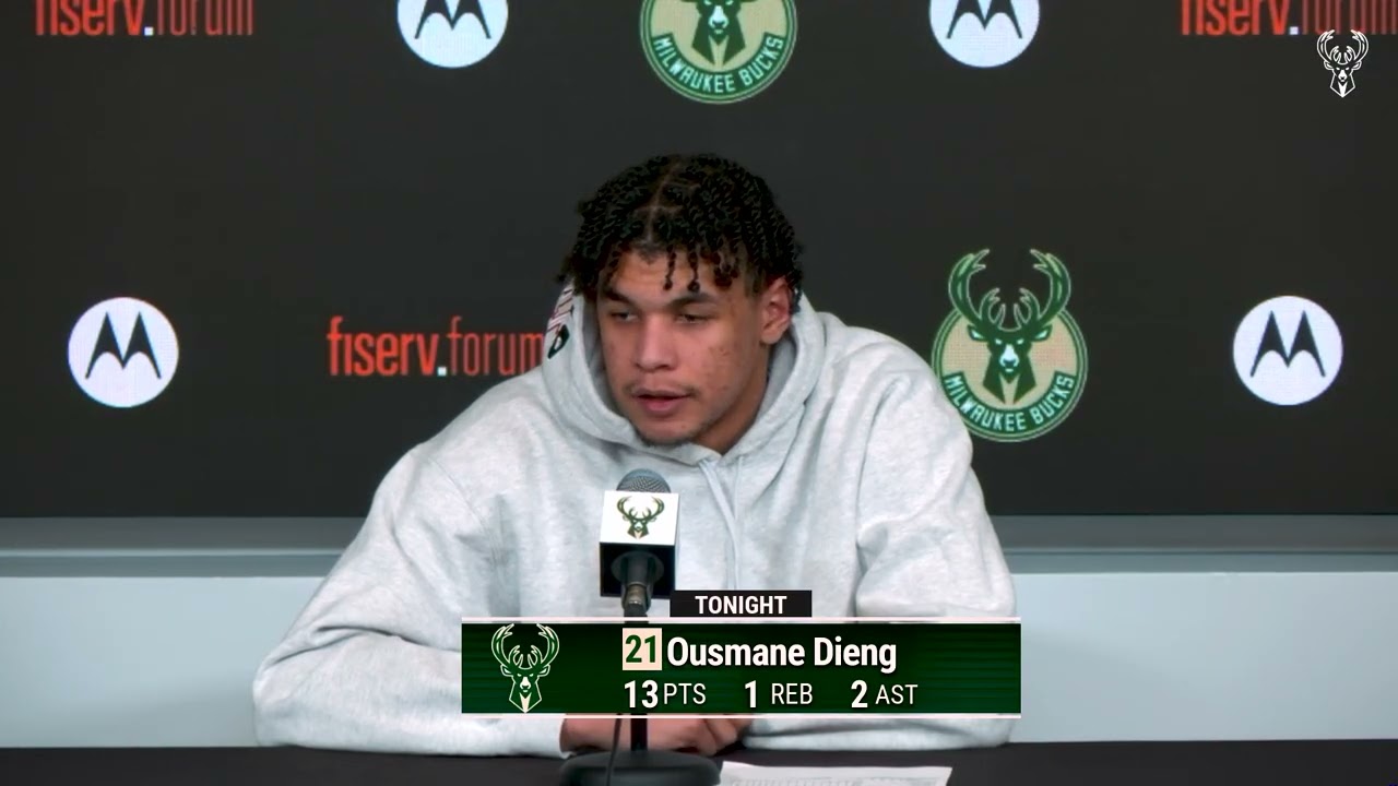 Ousmane Dieng Postgame Press Conference | 03.02.26 background