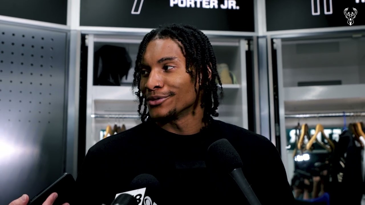 Kevin Porter Jr. Postgame Media Availability | 02.25.26 background