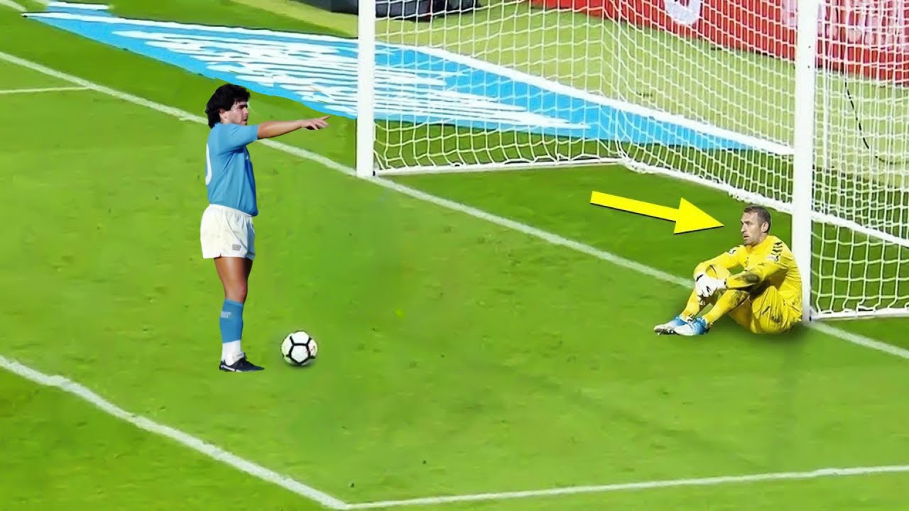 Unforgettable Moments Of Diego Maradona background