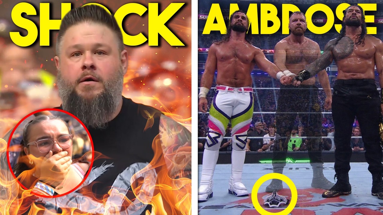 THE IMPOSSIBLE JUST HAPPENED IN WWE…DEAN AMBROSE ACKNOWLEGED...NEW WWE CHAMPIONS...Wrestling News background