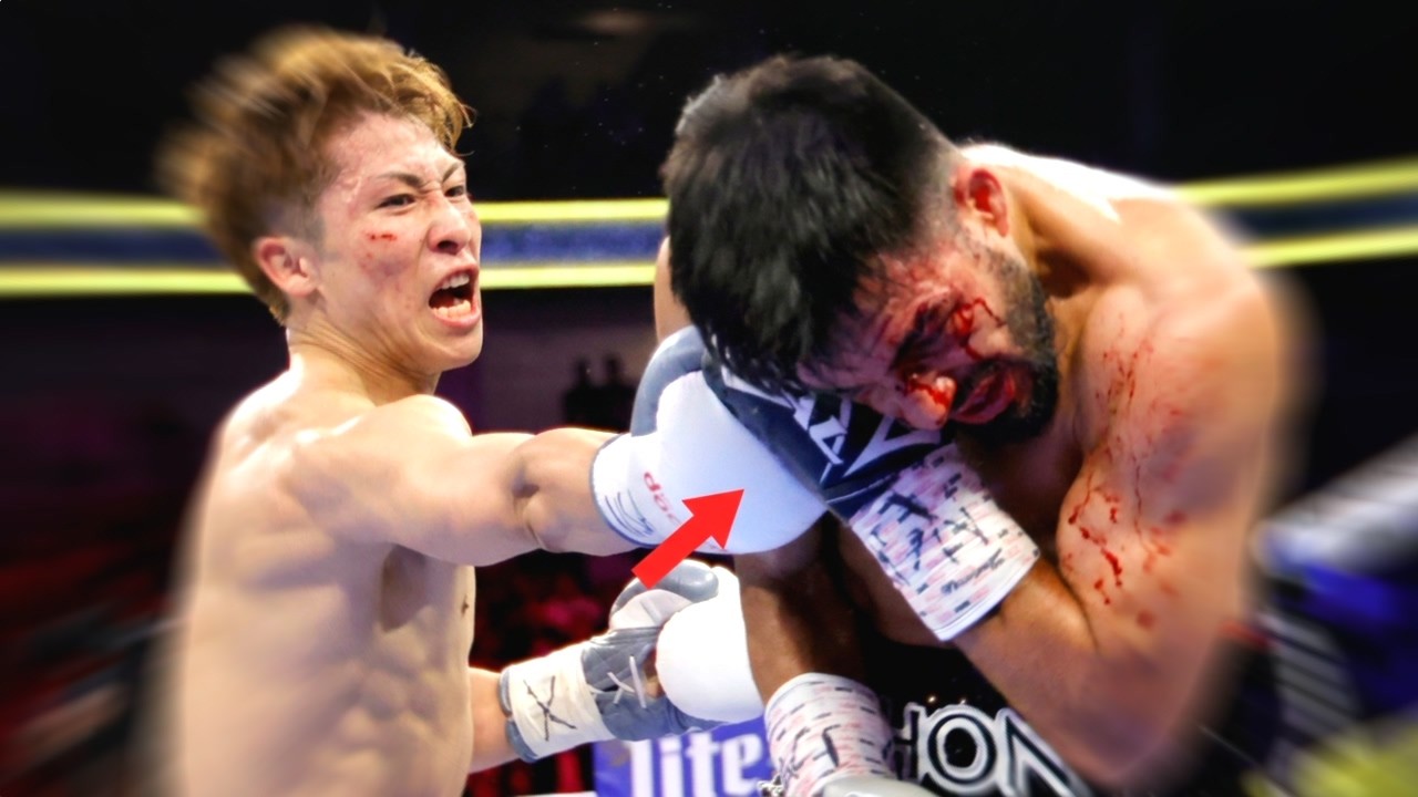 Inoue's First US Fight In 4 Years Ended In Pure HORROR background