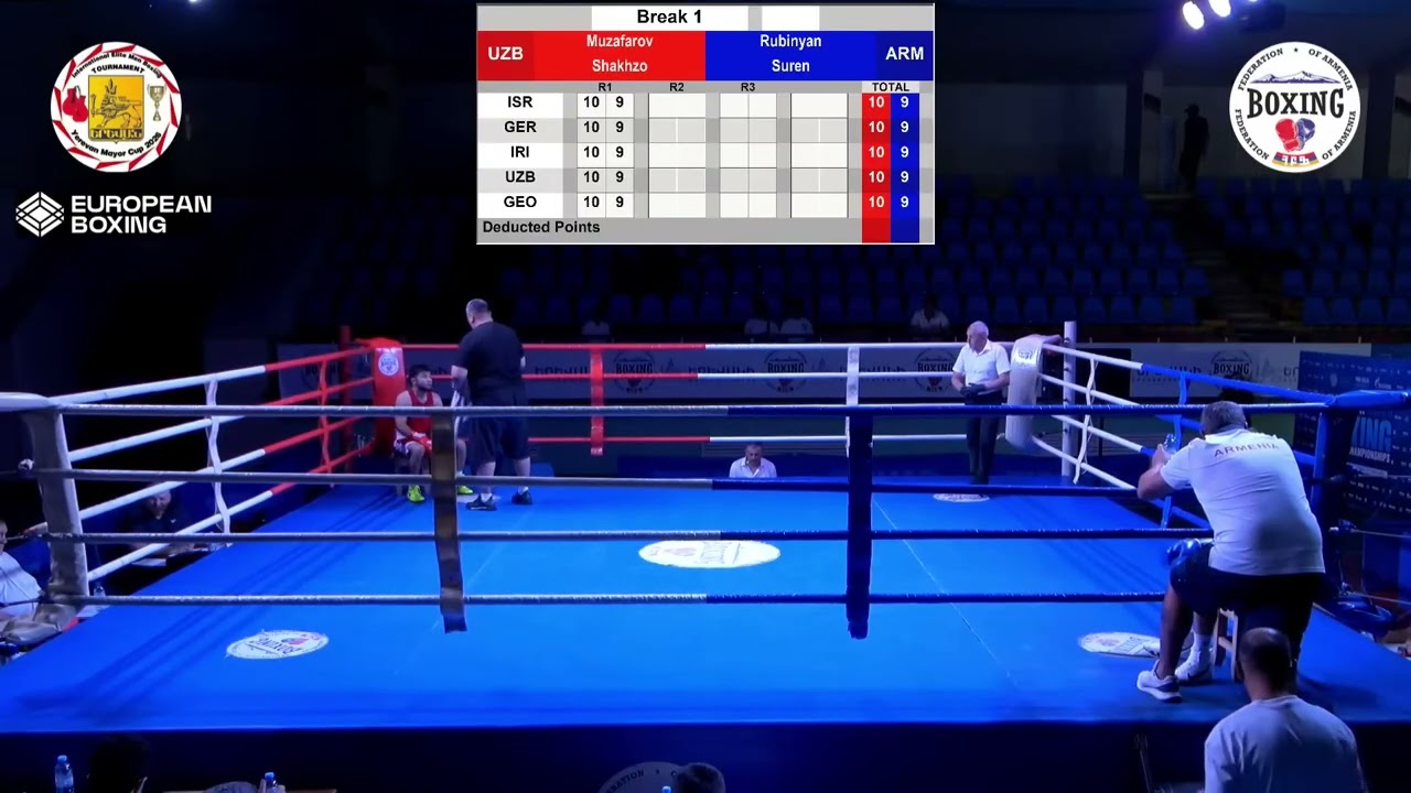 Shakhzod Muzaffarov (UZB) vs. Suren Rubinyan (ARM) Yerevan Mayor Cup 2026 SF's (55kg) background