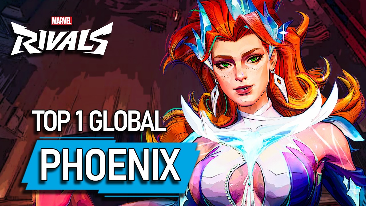 TOP #1 GLOBAL PHOENIX ! F13ndz - MARVEL RIVALS PRO background