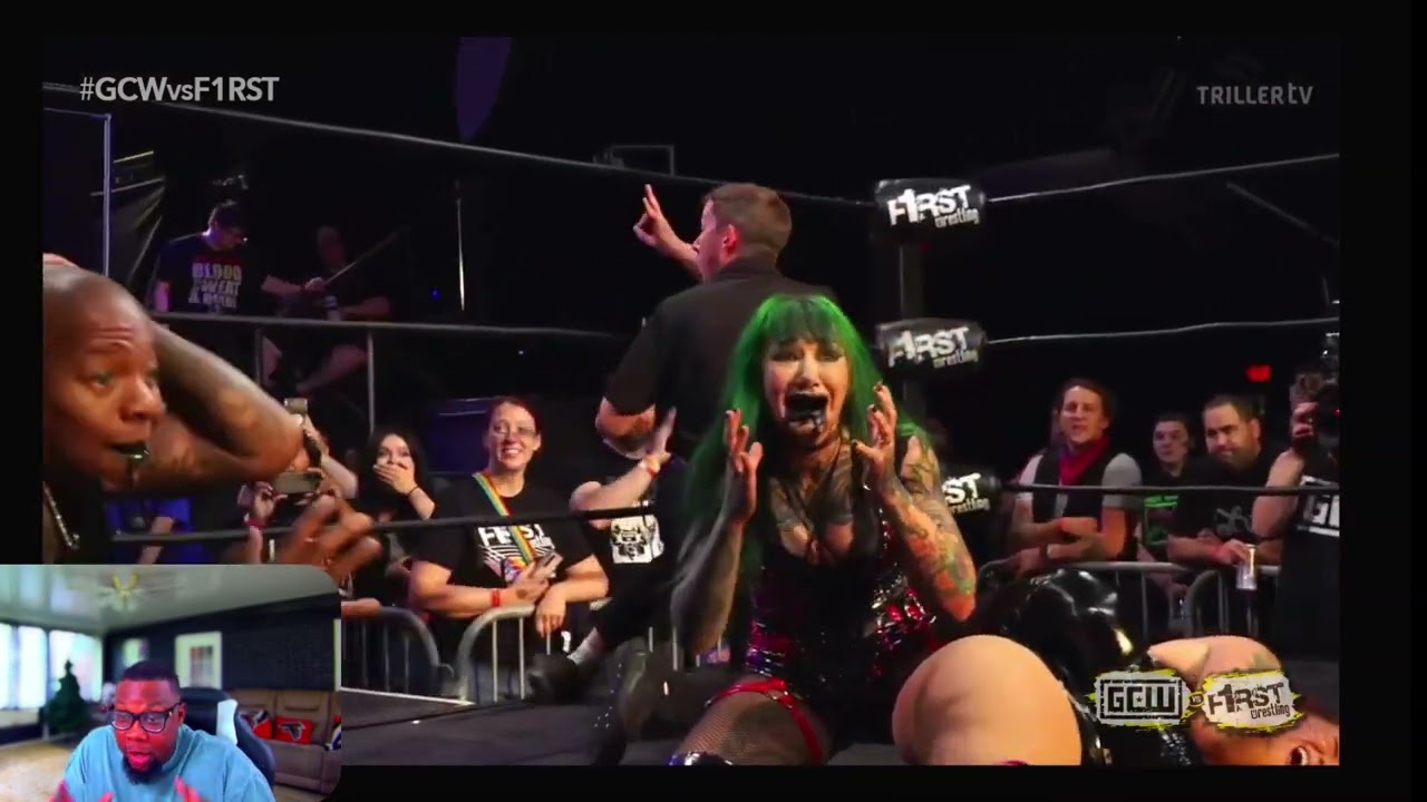 Lio Rush (BlackHeart) And Shotzi Blackheart Reunite! | GCW Wrestling Reaction background