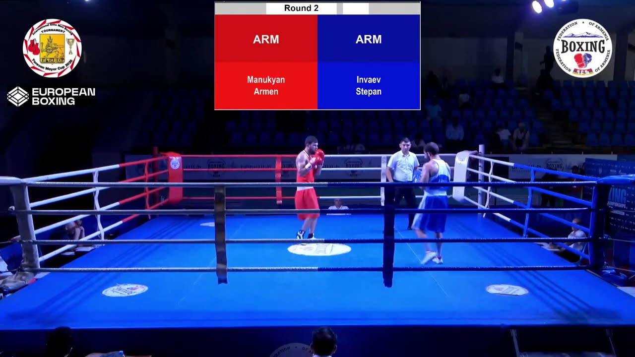 Stepan Invaev (ARM) vs. Armen Manukyan (ARM) Yerevan Mayor Cup 2026 QF's (75kg) background