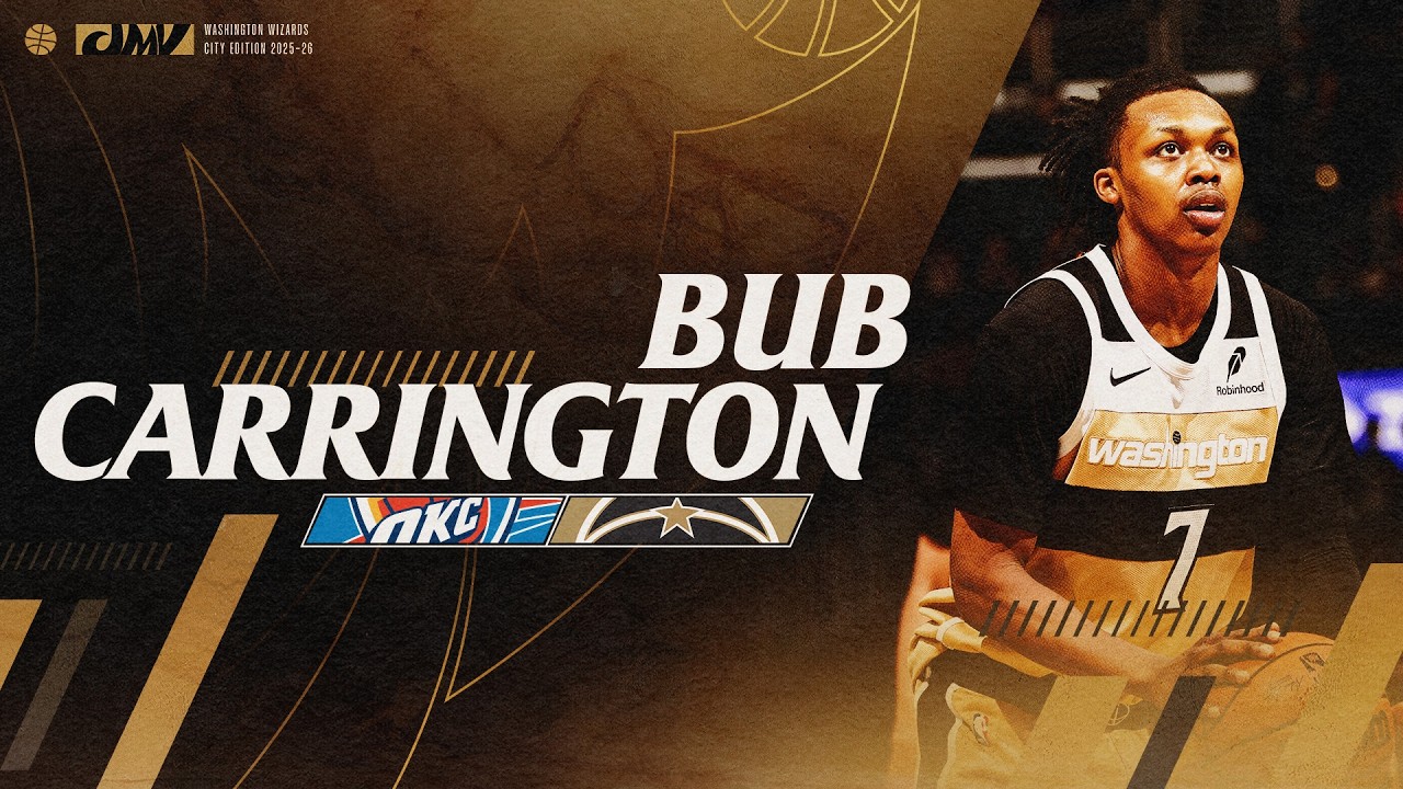 Highlights: Bub Carrington Scores 19 Points vs. Oklahoma City Thunder | 03.21.26 background