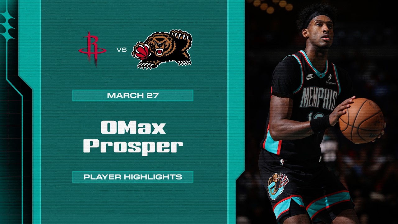 OMax Prosper Highlights vs. Houston Rockets background