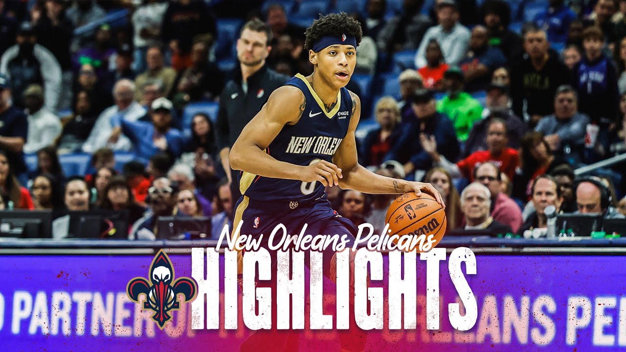 Highlights: Jeremiah Fears' best plays in first half of 2025-2026 NBA season background