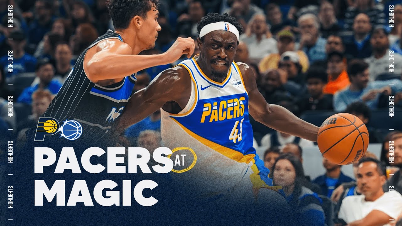 Indiana Pacers Highlights at Orlando Magic | January 4, 2026 background