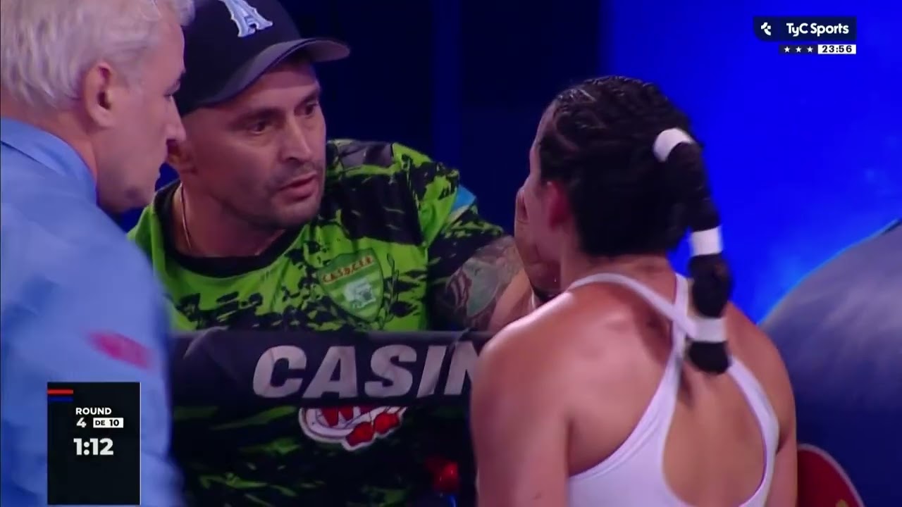 Maira Moneo vs. Nahir Erlin - Boxeo De Primera - TyC Sports background