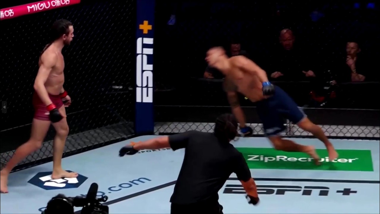 RARE UFC KNOCKOUTS background