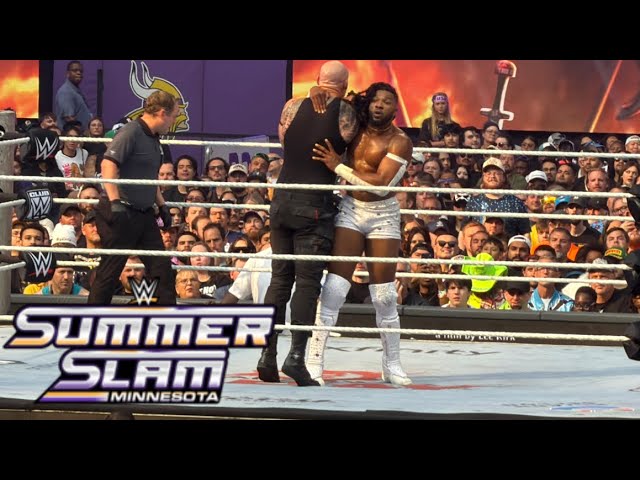 Trick Williams vs Baron Corbin US Title Full Match | WWE SummerSlam Night 2 background