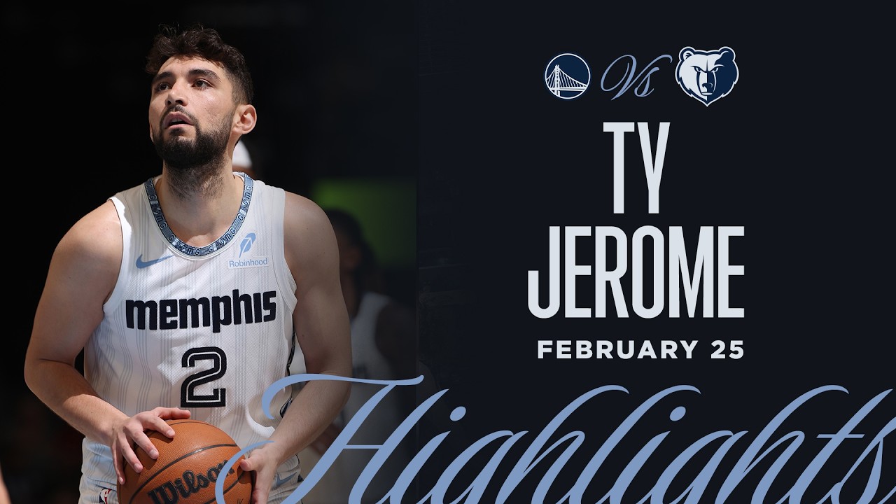 Ty Jerome Highlights vs. Golden State Warriors background