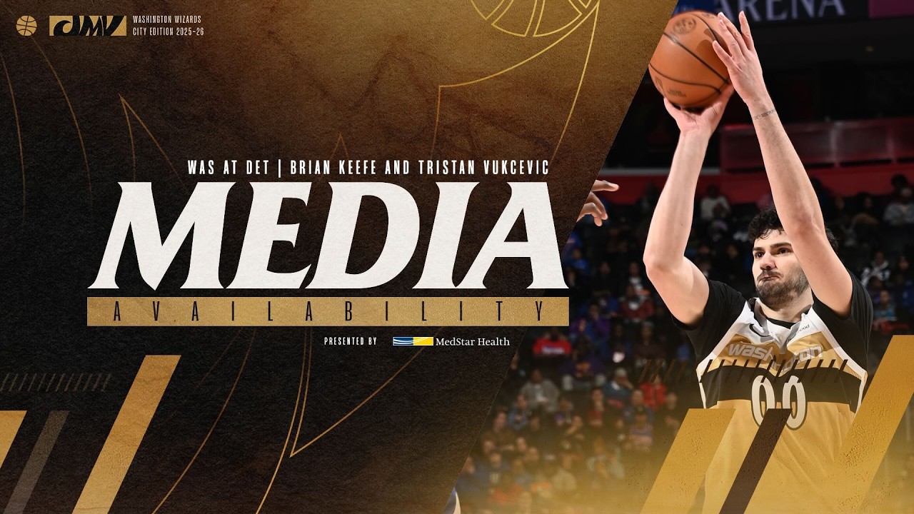 Media Availability: Head Coach Brian Keefe and Tristan Vukcevic | 2.5.26 background
