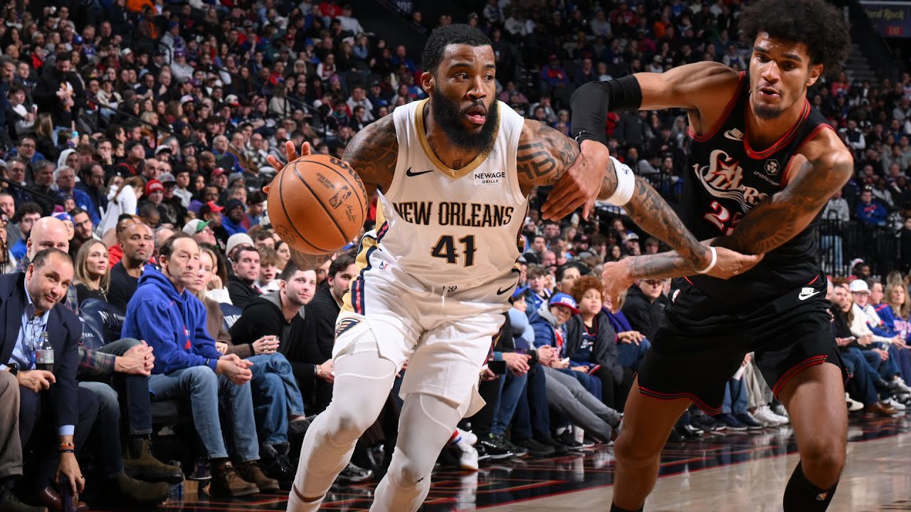 Saddiq Bey Highlights vs. 76ers 1/31/26 background