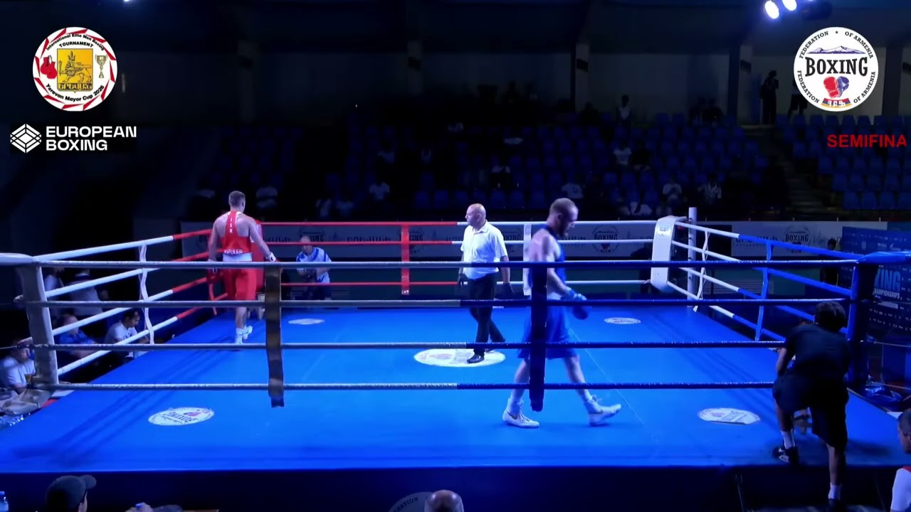 Miroslav Kapuler (ISR) vs. Aghvan Alexanyan (ARM) Yerevan Mayor Cup 2026 SF's (75kg) background