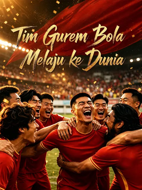 Tim Gurem Bola Melaju ke Dunia poster