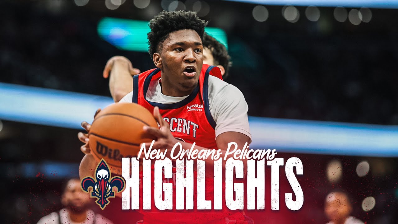 Highlights: Derik Queen's best plays in first half of 2025-2026 NBA season background