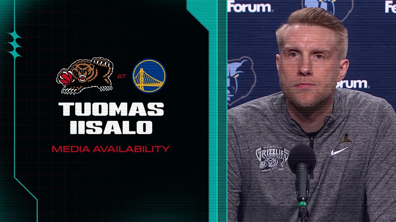 Tuomas Iisalo Press Conference | Grizzlies vs.Warriors (02/09/26) background