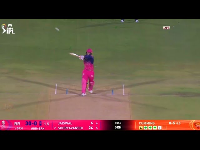 Watch : Vaibhav Suryavanshi 4 Sixes in an Over to Praful Hinge | Vaibhav Suryavanshi Batting Today