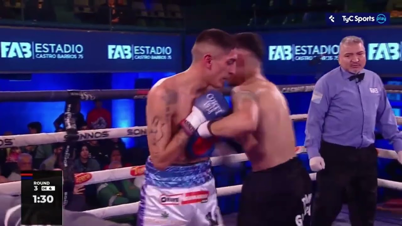 Alejo Perviú vs. Diego Guevara - Boxeo De Primera - TyC Sports background