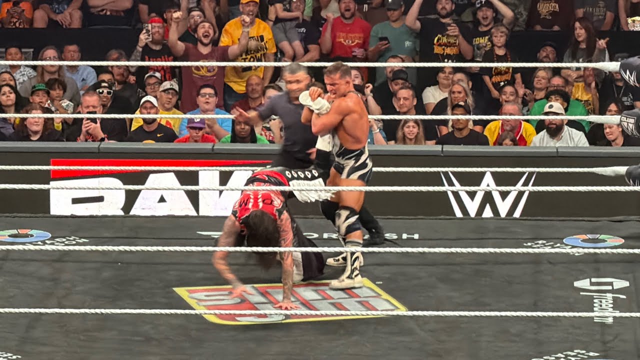 The Judgment Day vs Chad Gable & Penta Full Match - WWE Raw 8/3/2026 background