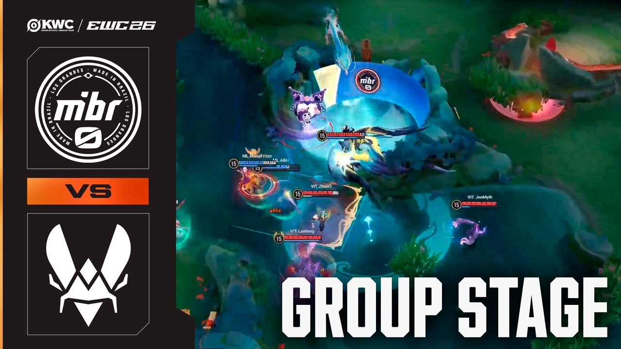 Team Vitality vs MIBR.LOS | KWC at EWC 26 - Group Stage - Highlights background