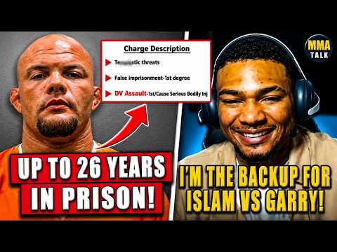 BREAKING! Anthony Smith ARRESTED! *UP TO 26 YEARS IN PRISON!* Morales set as Islam vs Ian backup background
