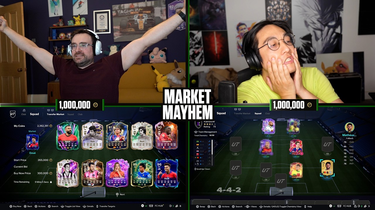 FUTTIES MARKET MAYHEM!!! background