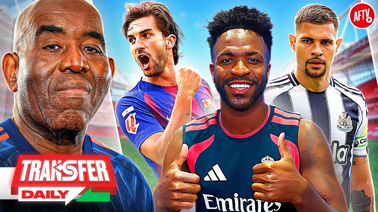 đš ÂŁ150M Vini Jr Price Revealed! Bruno Medical Twist & Torres Linked! | Transfer Daily background