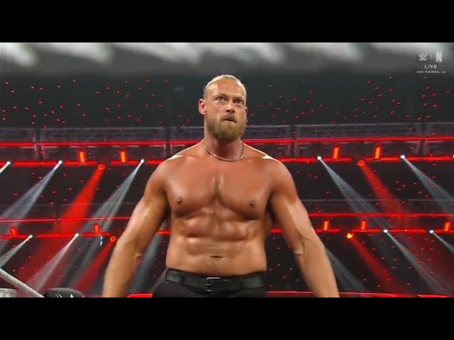 Big Cass returns and attacks Je'von Evans _ WWE RAW 3 AUGUST 2026