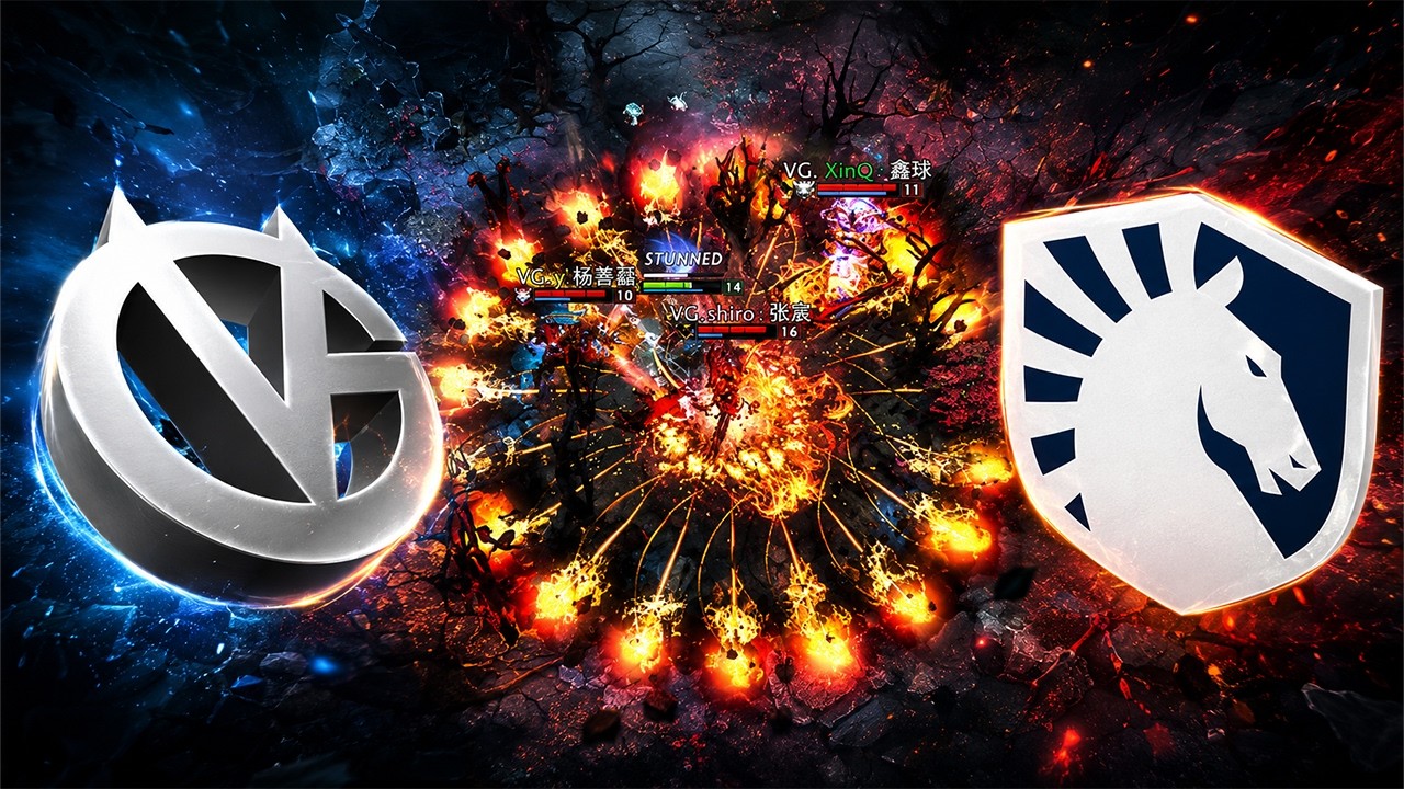 LIQUID vs VICI GAMING - UPPER BRACKET SEMIFINALS !! 1win Essence II Dota 2 background