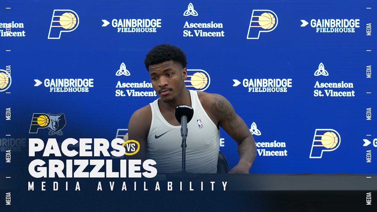 Jarace Walker & Kam Jones Talk Growth and Development After Game vs. Grizzlies background