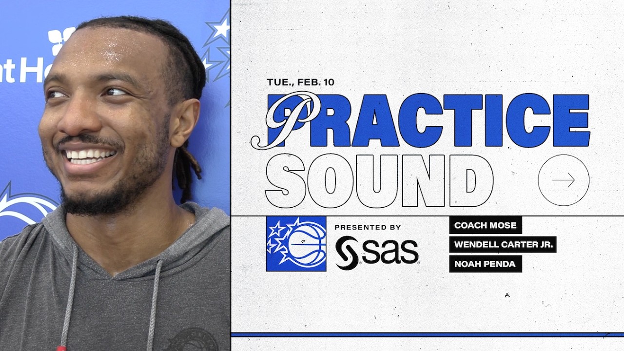 PRACTICE SOUND: COACH MOSE, WENDELL CARTER JR. & NOAH PENDA PRESENTED BY SAS