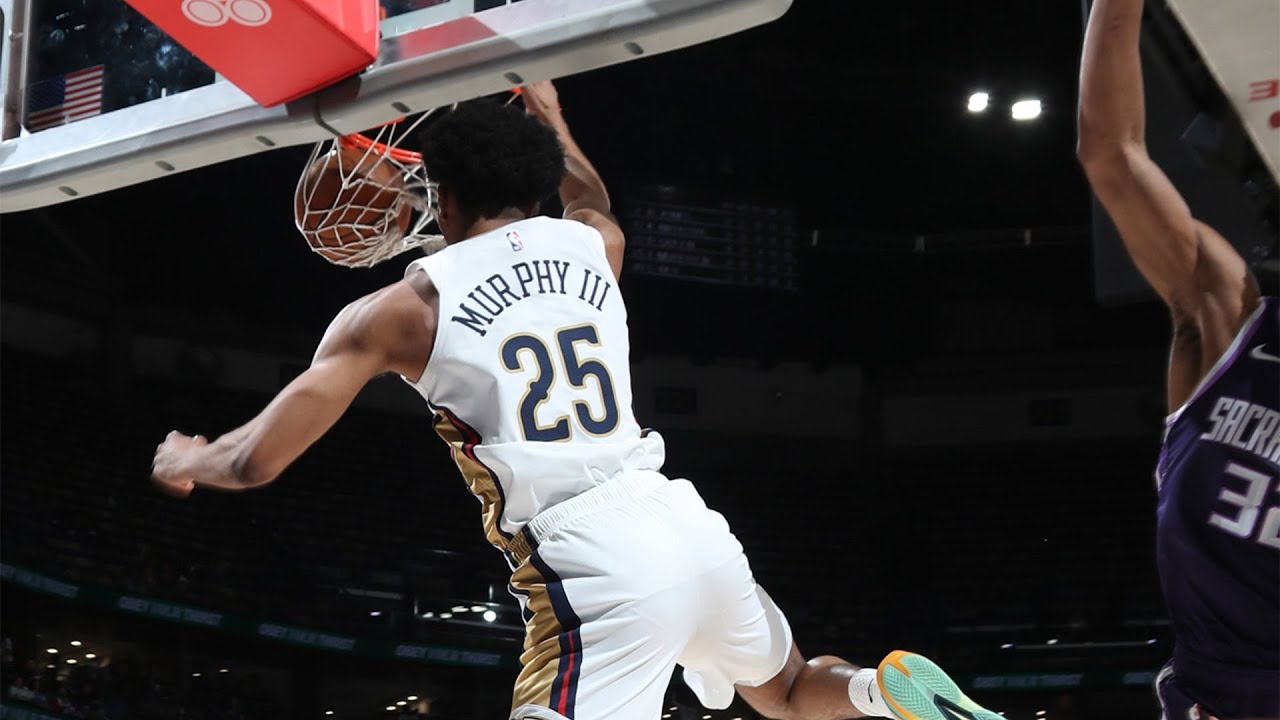 Trey Murphy III Highlights vs. Sacramento Kings 2/9/26 background
