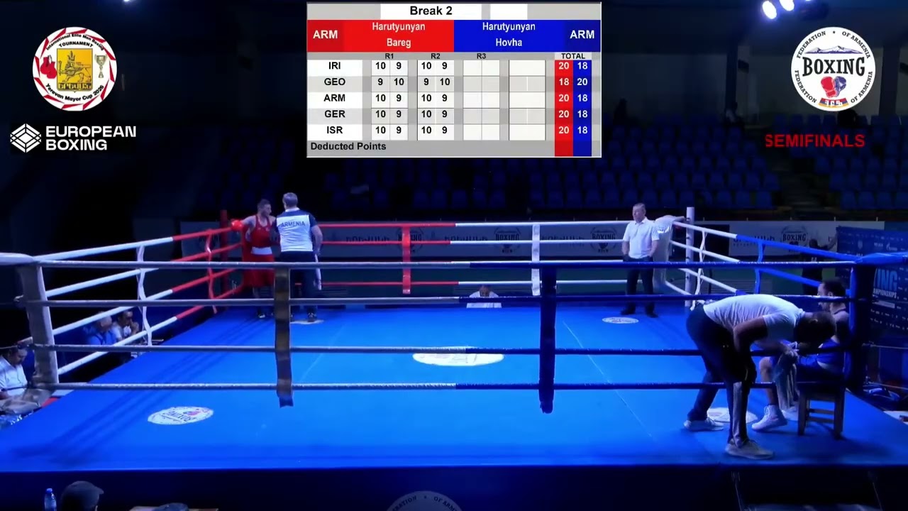Baregham Harutyunyan (ARM) vs. Hovhannes Harutyunyan (ARM) Yerevan Mayor Cup 2026 SF's (50kg) background