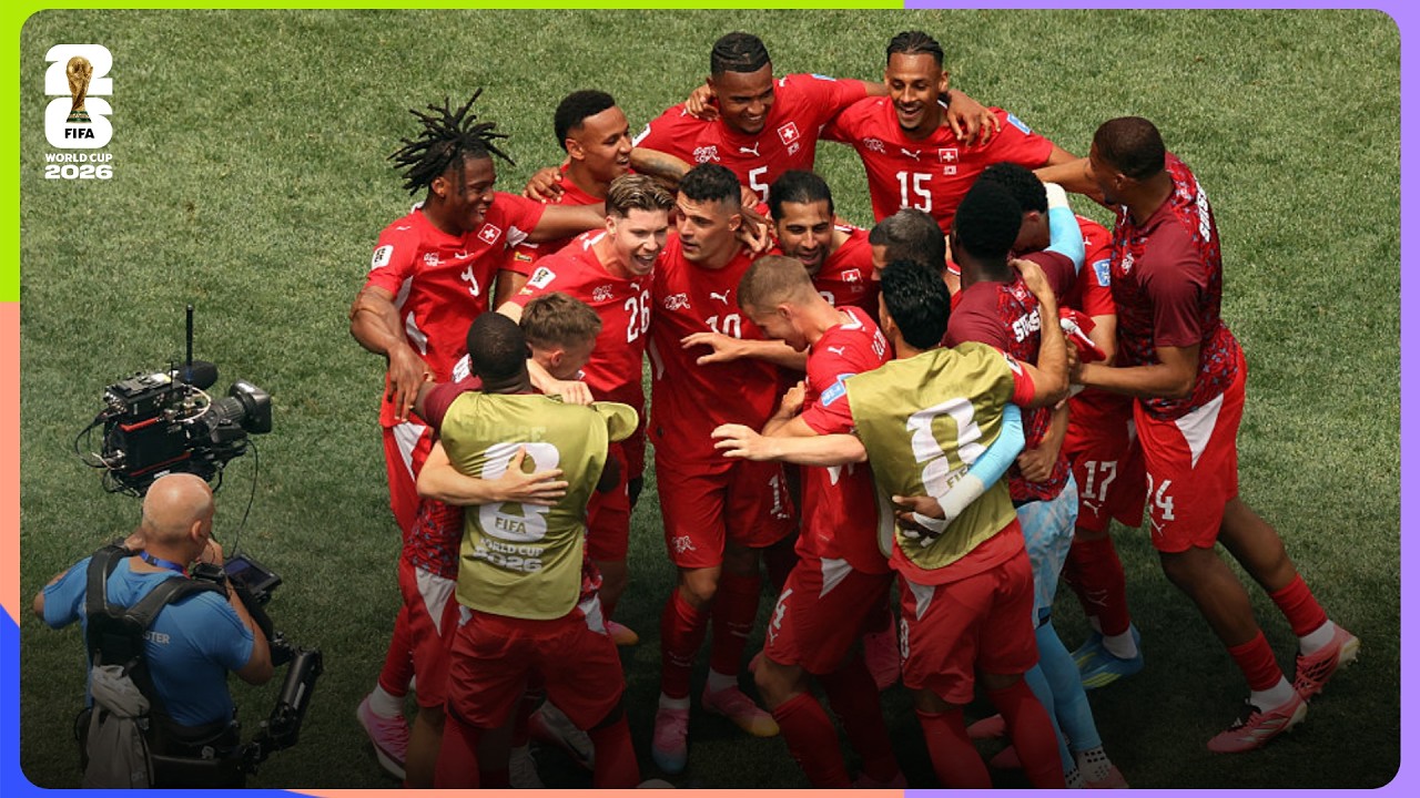 Switzerland | ALL GOALS | FIFA World Cup 2026™ background