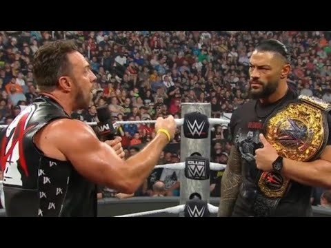 Roman Reigns & LA knight segment _WWE RAW 3 AUGUST 2026