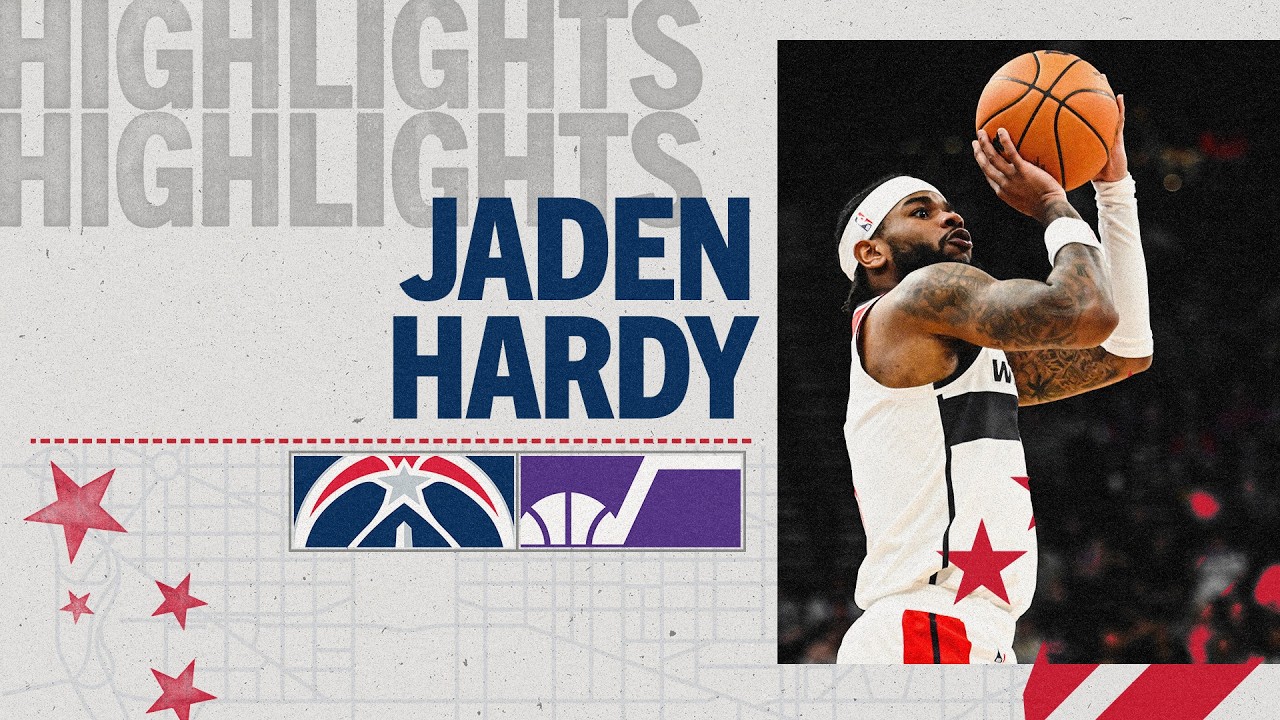 Highlights: Jaden Hardy Scores 21 Points at Utah Jazz | 03.25.26 background