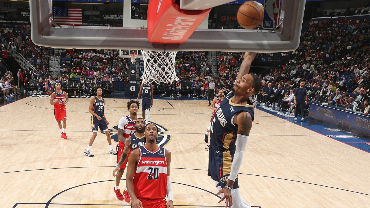 Dejounte Murray Highlights vs. Washington Wizards 3/8/26 background