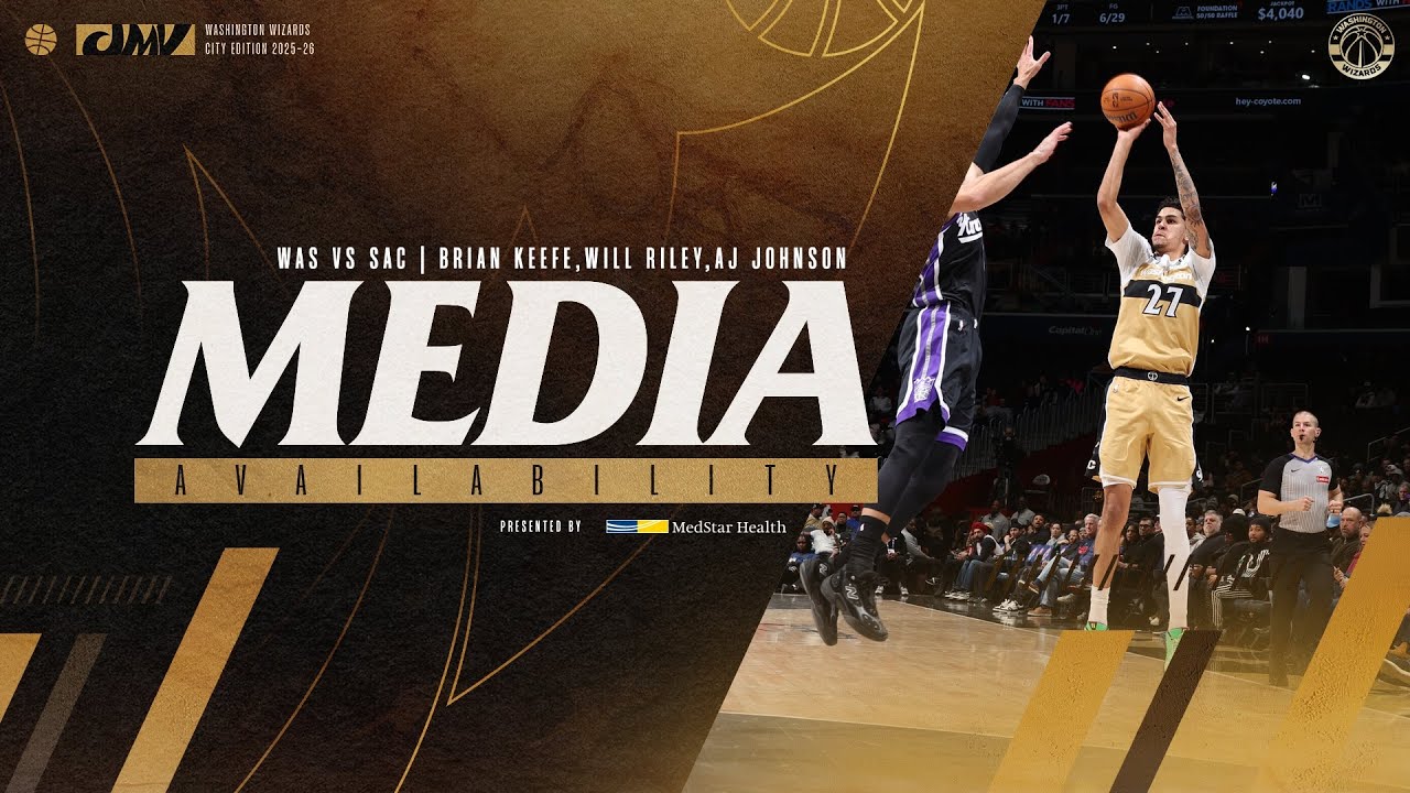 Media Availability: Head Coach Brian Keefe, Will Riley, and AJ Johnson | 2.1.26 background