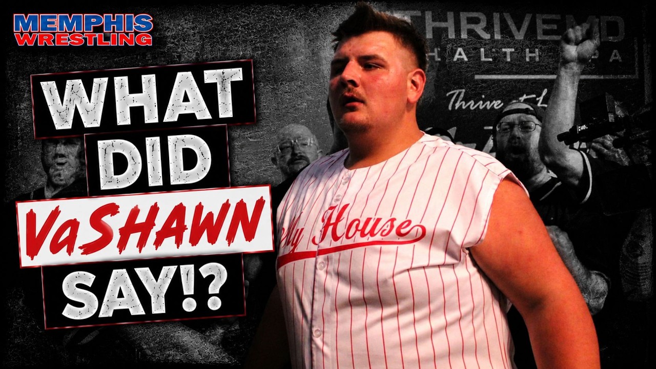 VaShawn interrupts BJD & Big Daddy! | MEMPHIS WRESTLING background