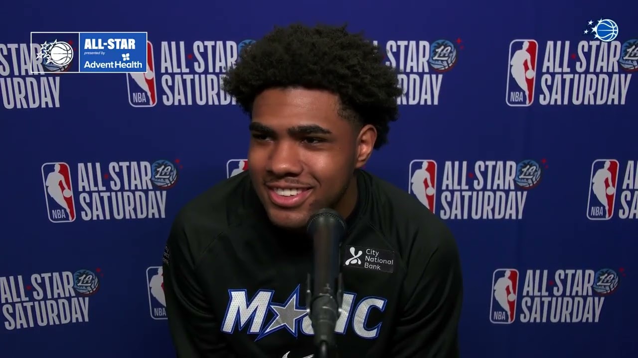 JASE RICHARDSON PRESS CONFERENCE BEFORE DUNK CONTEST background