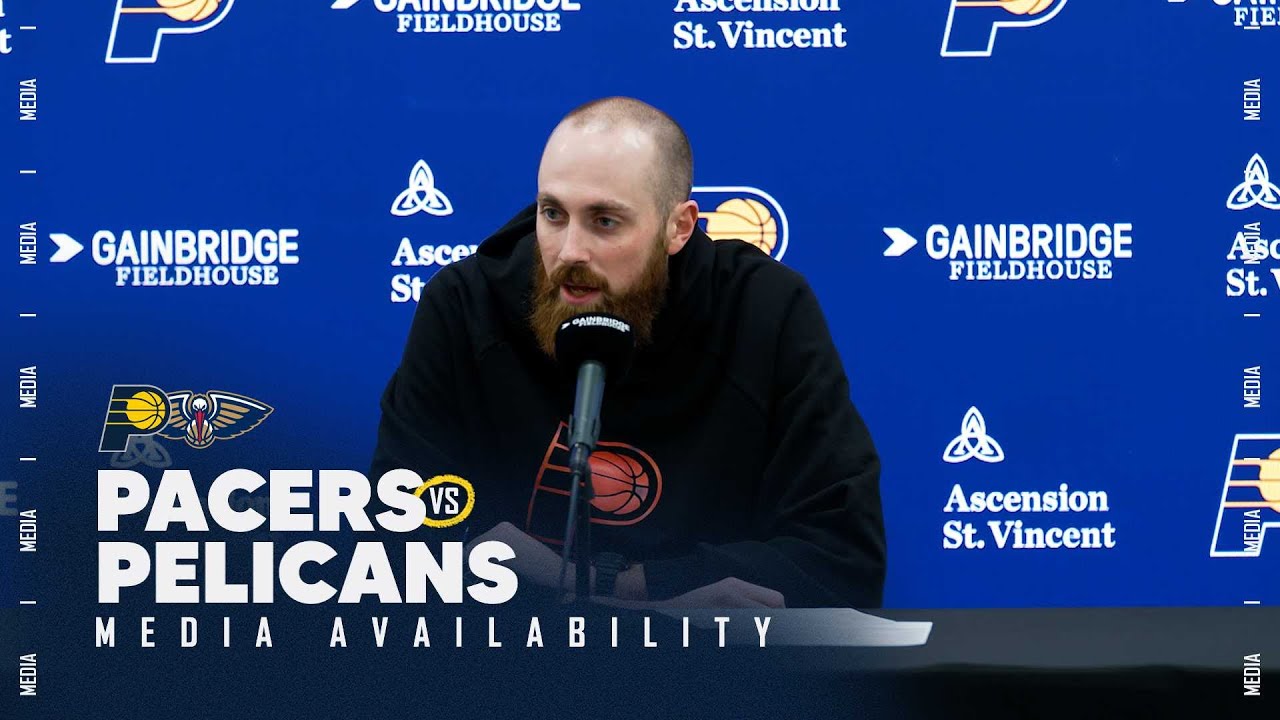 Indiana Pacers Postgame Media Availability | January 16, 2026 background