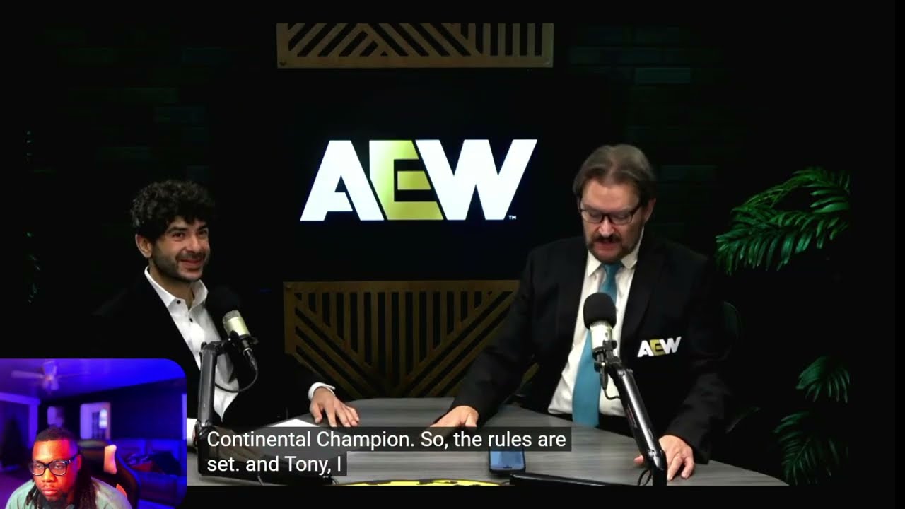 AEW Continental Cup Tournament Revealed! | AEW Wrestling Reaction background