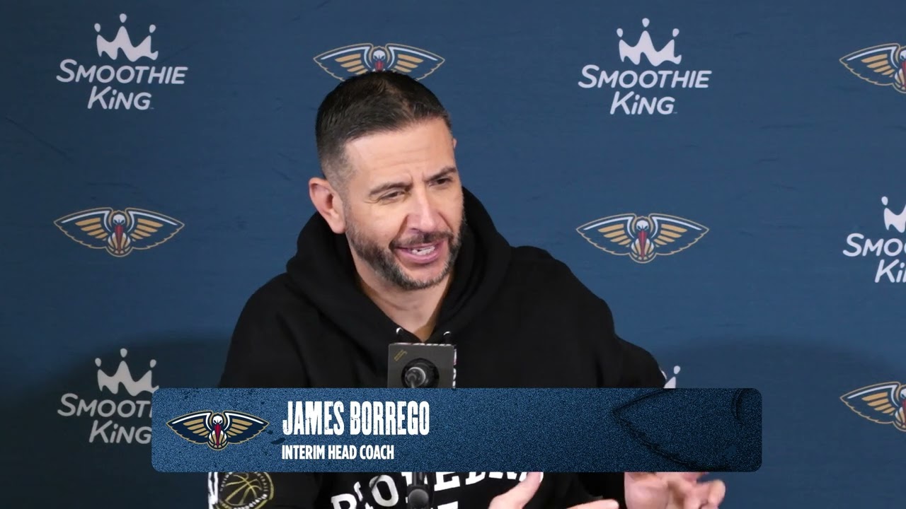 James Borrego | Pelicans-Clippers Postgame Interview 3/1/2026