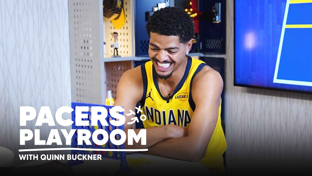 Ben Sheppard Shares his Journey to NBA, Role with Team in The Pacers Playroom with Quinn Buckner background