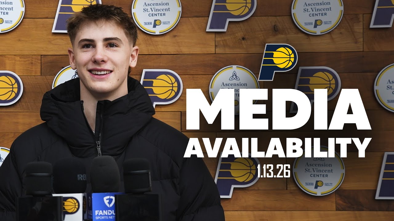 Indiana Pacers Media Availability | January 13, 2026 background