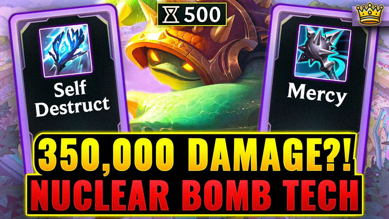 52 Bombaclaát Pu$$y Wagon Chicken Nugget Rammus: 500 Haste Autocast Build | League Arena Gameplay background